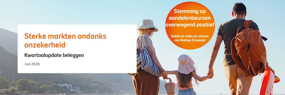 Gezin op het strand