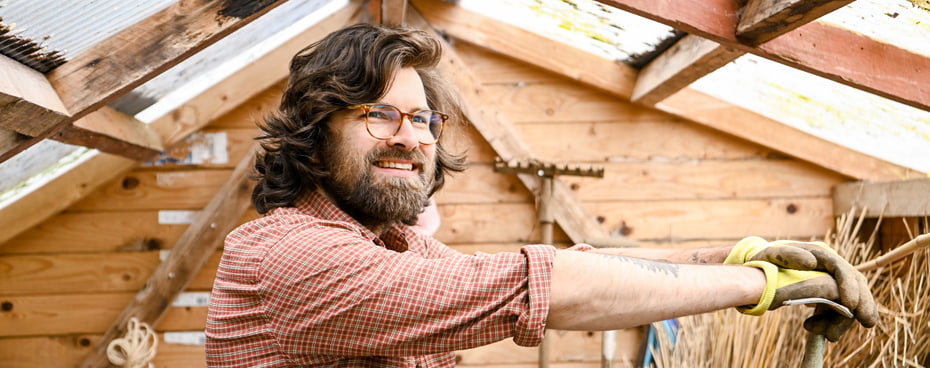 Robin spaart voor zijn kind en kiest bewust voor duurzame producten